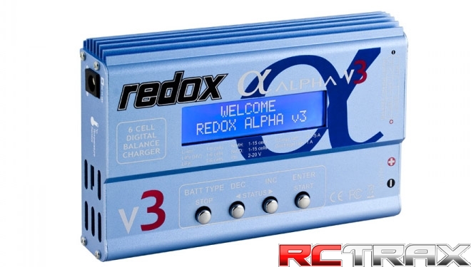 Ładowarka / balanser REDOX ALPHA V3 + zasilacz 12V 5A