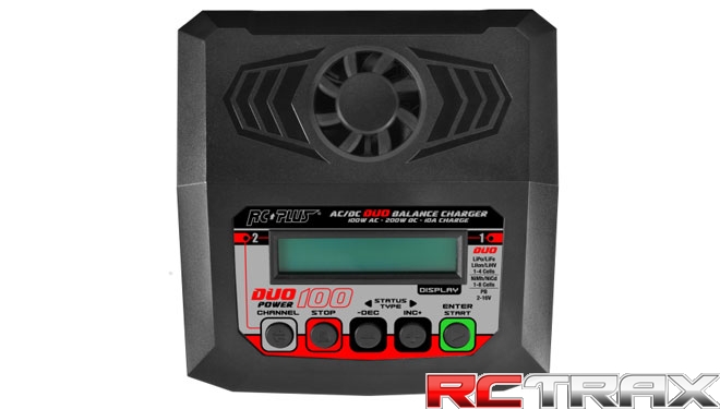 Ładowarka procesorowa na 2 pakiety RC Plus Power Duo 100 AC 100W + storage
