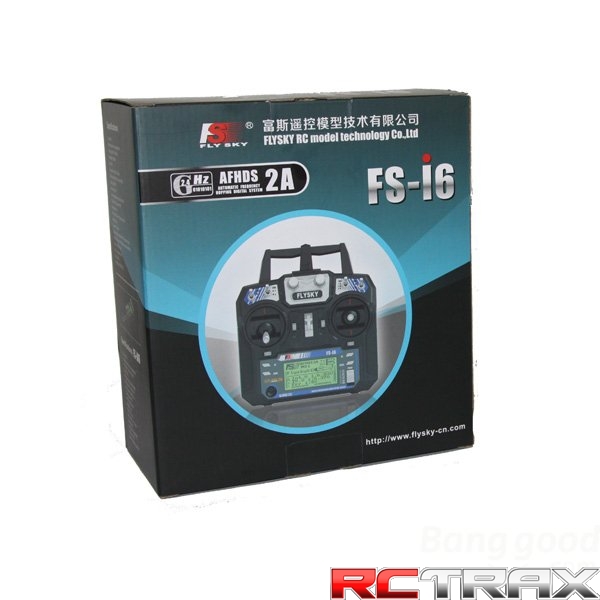 Aparatura FlySky FS-i6 6CH telemetria 2,4 GHz