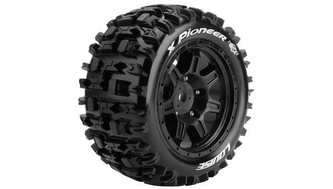 LOUISE HEX 24mm LR-T3296BM MFT X-PIONEER MONSTER ARRMA KRATON