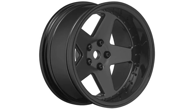 Louise RC 1/10 felgi do driftu 5-Spoke regulowany offset