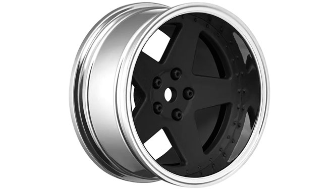 Louise RC 1/10 felgi do driftu 5-Spoke regulowany offset