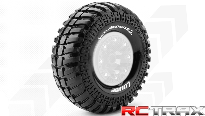 Louise RC  CR-ARDENT  1-10 Crawler Tires  Super Soft  for 2.2 Wheels  L-T3237VI 2szt