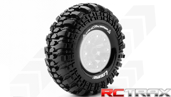 Louise RC  CR-CHAMP - 1-10 Crawler Tires  Super Soft  for 2.2 Wheels  L-T3236VI 2szt