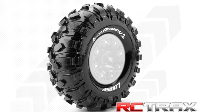 Louise RC  CR-ROWDY  1-10 Crawler Tires  Super Soft  for 2.2 Wheels  L-T3238VI 2szt