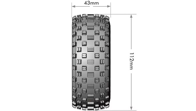 Louise RC L-T3229SB SC-ROCK 1-10 Short Course