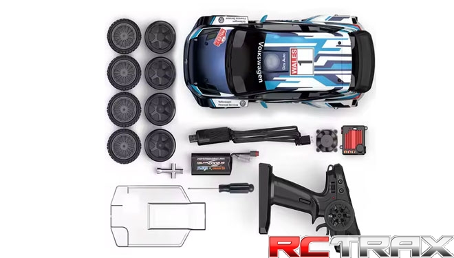 MJX Hyper GO 14304 1/14 Volkswagen Polo WRC