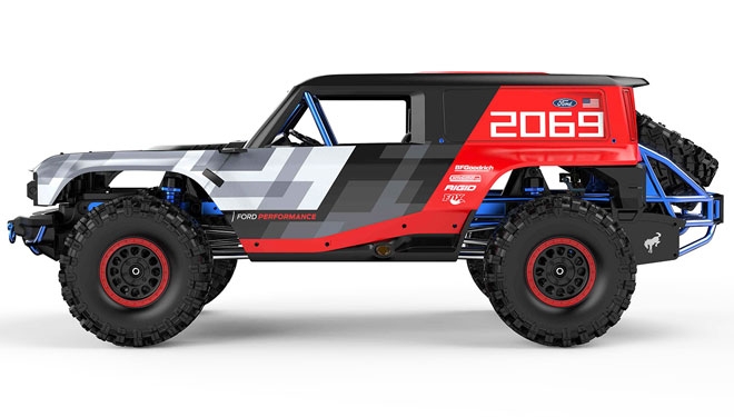 MJX Hyper GO H8P 1/8 Ford Bronco R Crawler