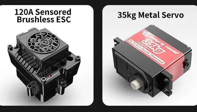 Model RC MJX Hyper GO 7304 1/7 Polo R WRC