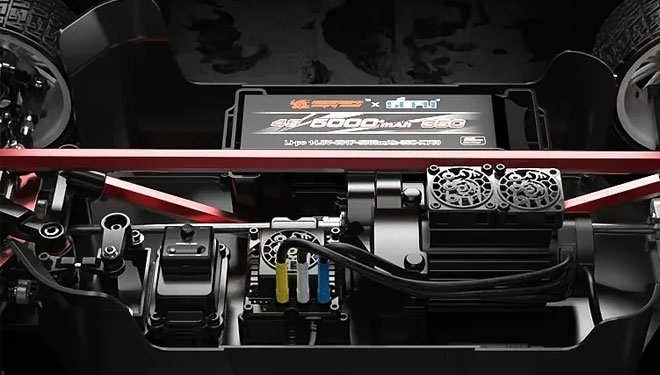 Model RC MJX Hyper GO 7304 1/7 Polo R WRC