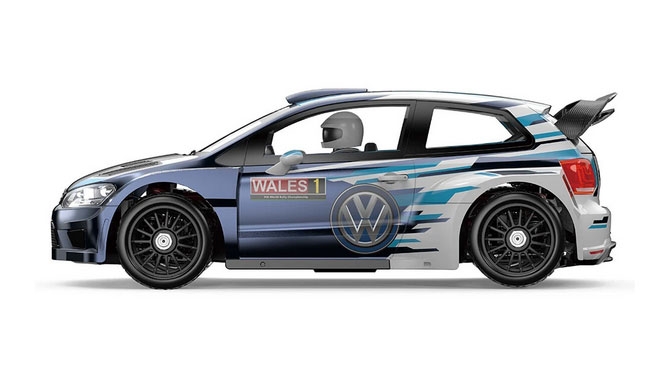 Model RC MJX Hyper GO 7304 1/7 Polo R WRC