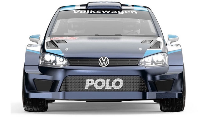 Model RC MJX Hyper GO 7304 1/7 Polo R WRC