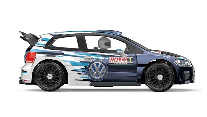 Model RC MJX Hyper GO 7304 1/7 Polo R WRC