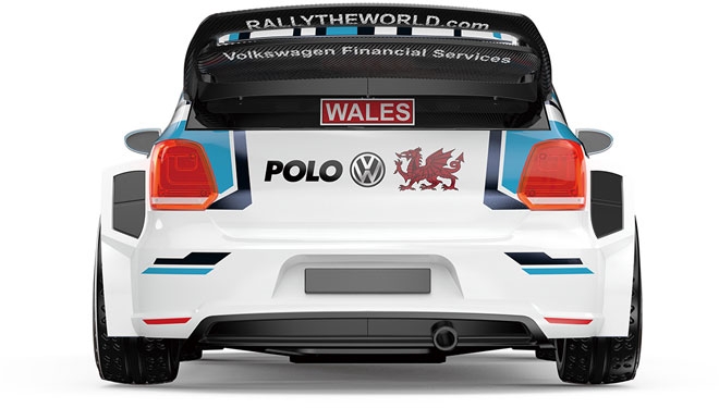 Model RC MJX Hyper GO 7304 1/7 Polo R WRC