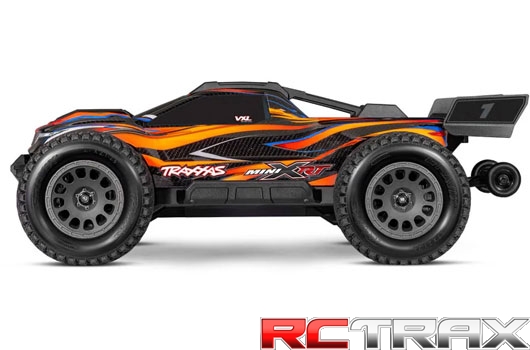 Model RC TRAXXAS Mini XRT VXL 4WD 3S pomarańczowy