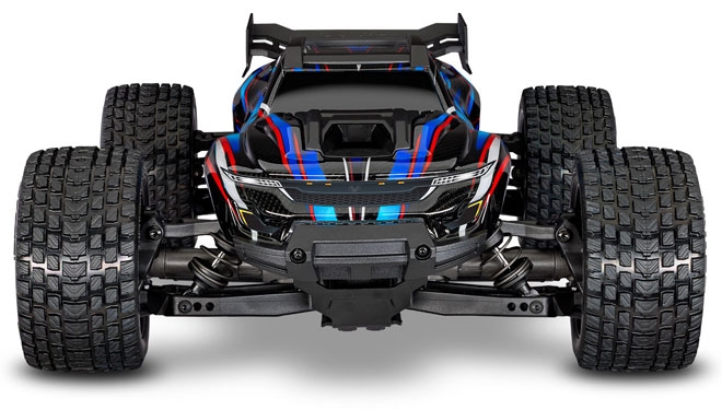 Model RC TRAXXAS Mini XRT VXL 4WD 3S pomarańczowy