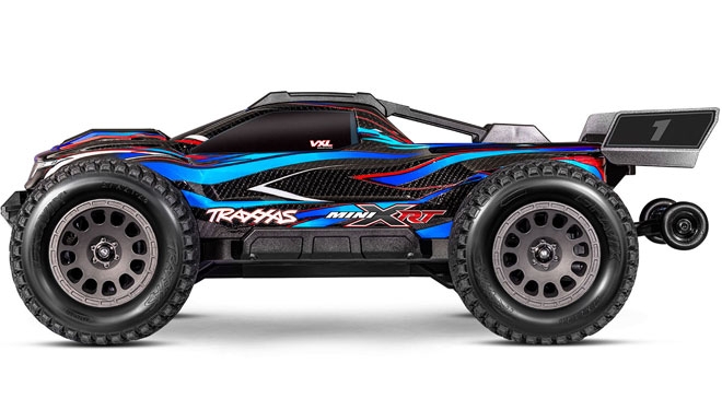 Model RC TRAXXAS Mini XRT VXL 4WD 3S pomarańczowy