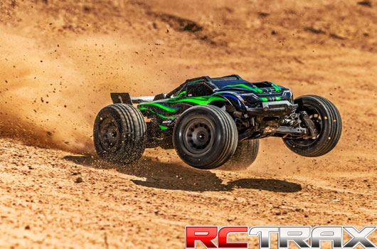 Model RC TRAXXAS Mini XRT VXL 4WD 3S pomarańczowy