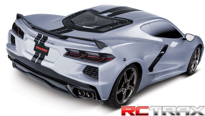 TRAXXAS 4-TEC Chevrolet Corvette Stingray SILVER