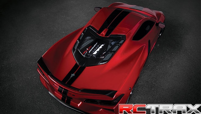TRAXXAS 4-TEC Chevrolet Corvette Stingray BLACK