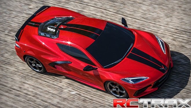 TRAXXAS 4-TEC Chevrolet Corvette Stingray BLACK