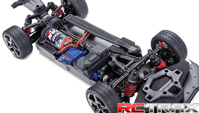 TRAXXAS 4-TEC Chevrolet Corvette Stingray BLACK
