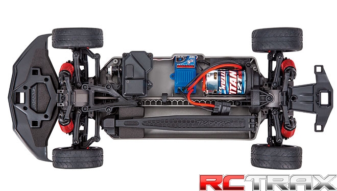 TRAXXAS 4-TEC Chevrolet Corvette Stingray BLACK