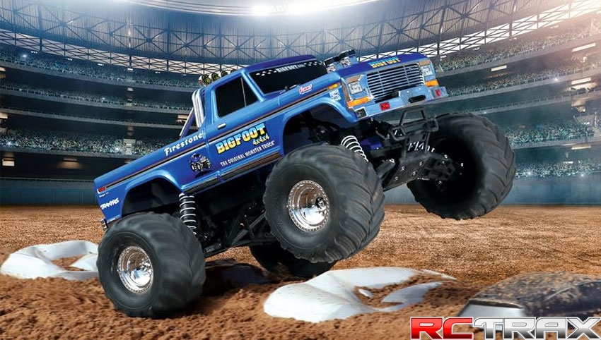 Bigfoot NO.1 2WD 1/10 Original Monster Truck + oświetlenie LED