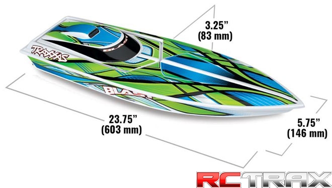 BLAST Traxxas łódź zdalnie sterowana