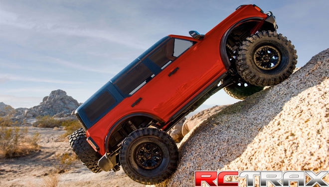 TRAXXAS FD-2021 TRX-4 BRONCO crawler 1/10 blue