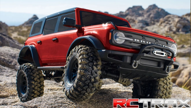 TRAXXAS FD-2021 TRX-4 BRONCO crawler 1/10 blue