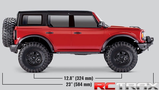 TRAXXAS FD-2021 TRX-4 BRONCO crawler 1/10 blue