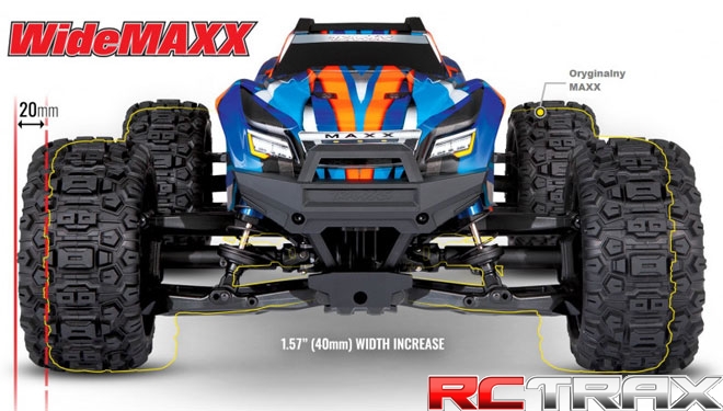 TRAXXAS Maxx 4S WideMaxx 4WD VXL TSM