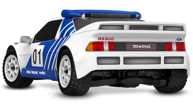 TRAXXAS Mini Rally VXL 108046-1 Ford RS200