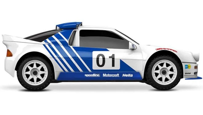 TRAXXAS Mini Rally VXL 108046-1 Ford RS200