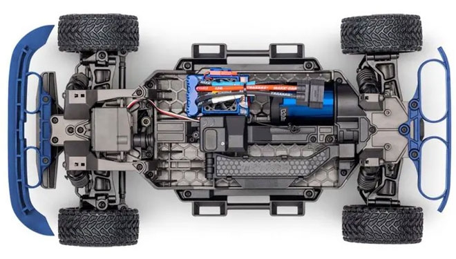 TRAXXAS Mini Rally VXL 108046-1 Ford RS200