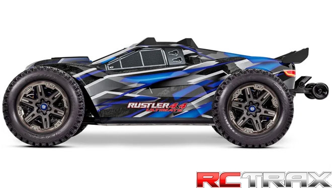 TRAXXAS Rustler Ultimate 4x4 VXL 1/10 - blue