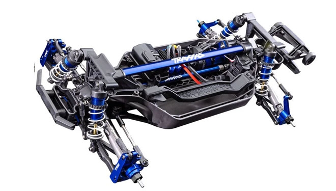 TRAXXAS Rustler Ultimate 4x4 VXL 1/10 - blue