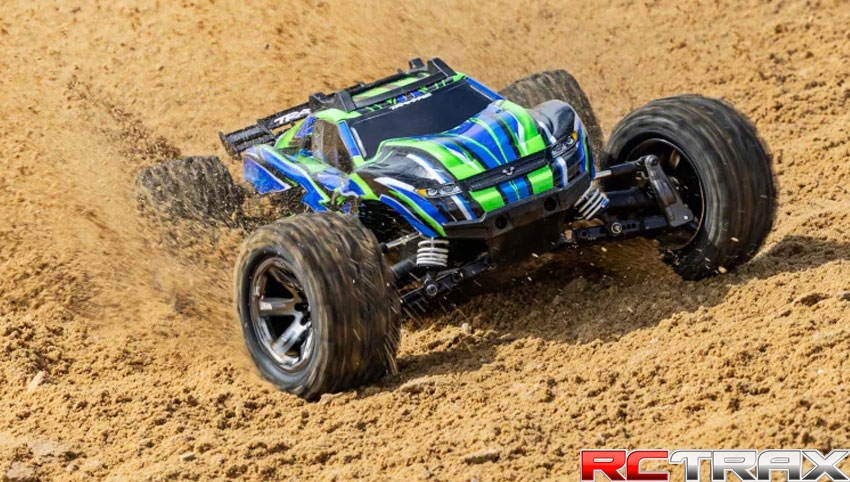 TRAXXAS 67376-4 1/10 RUSTLER 4X4 VXL TSM EHD