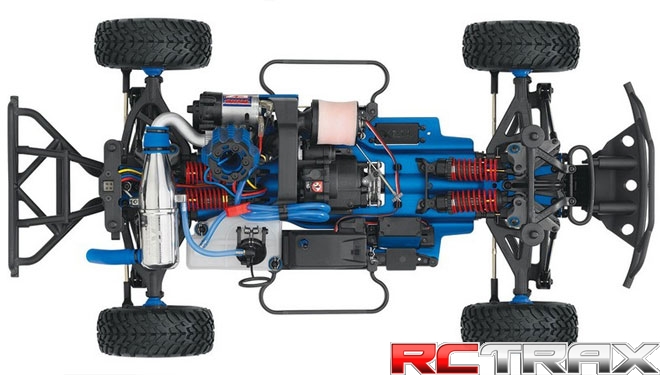 TRAXXAS SLAYER Nitro 3.3 PRO 4X4 TSM - blue