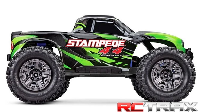 TRAXXAS STAMPEDE 4X4 VXL 1/10 - wersja zielona