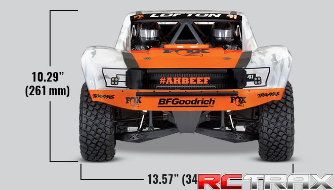 TRAXXAS Unlimited Desert Racer 4WD - wersja FOX + LED