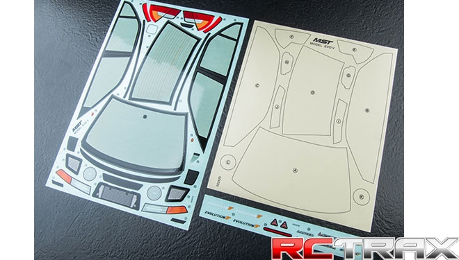 MST 720025 karoseria MITSUBISHI EVO V WRC