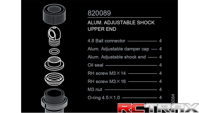MST 820089 Alum. adjustable shock upper end (4)