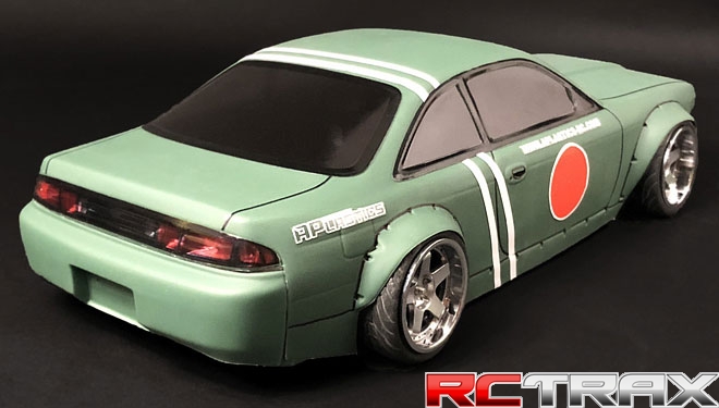 Nissan S14 Boss Challenger nose APlastics karoseria przeźroczysta