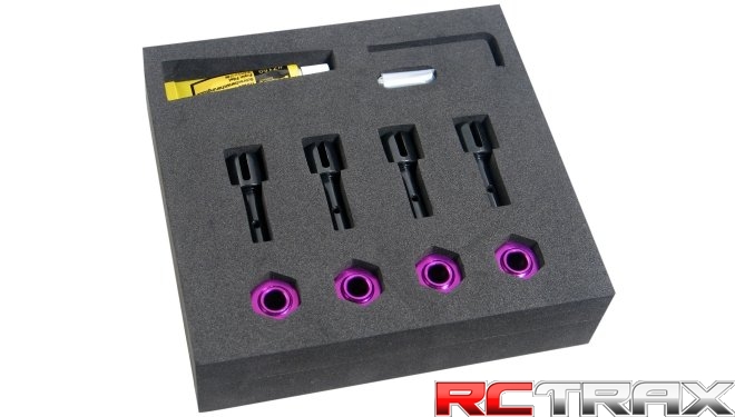 NUBZ CONVERSION SET w/17mm AXLES (SAVAGE) WHITE