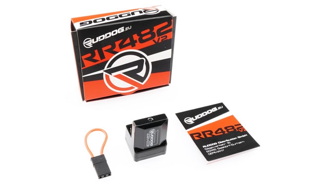 Odbiornik Ruddog RR482V2 2.4GHz 4-CH (kompatybilny Sanwa FH4 | FH3)
