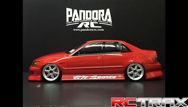 Pandora RC karoseria Toyota ALTEZZA BN Sports 1/10 RC Drift 198mm Clear Body Set
