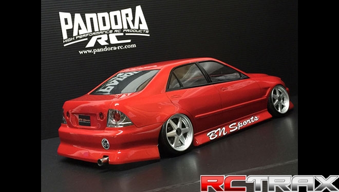 Pandora RC karoseria Toyota ALTEZZA BN Sports 1/10 RC Drift 198mm Clear Body Set