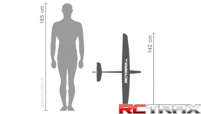 Samolot RC Beta 1400 RTF 2,4 GHz